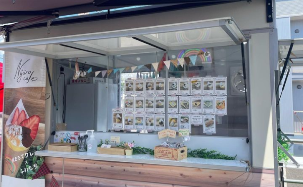 【クレープキッチンカー Nijiiro cafe】６月の出店予定公開！大樹町出店は 6/20,28
